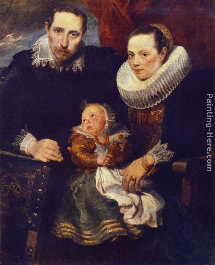 Family Portrait painting - Sir Antony van Dyck Family Portrait art painting